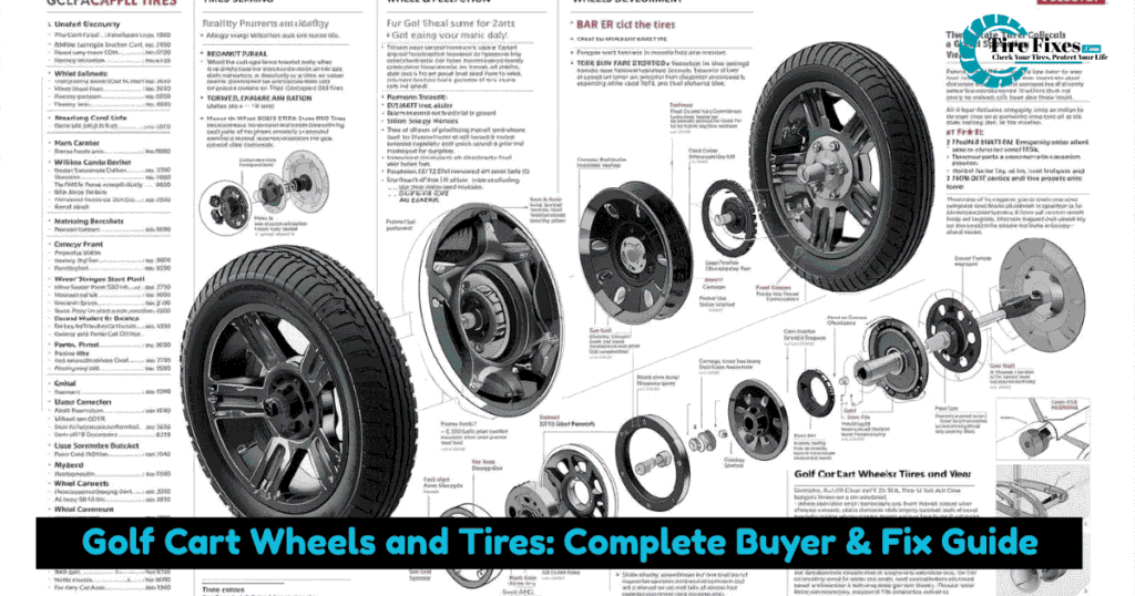 Golf Cart Wheels and Tires