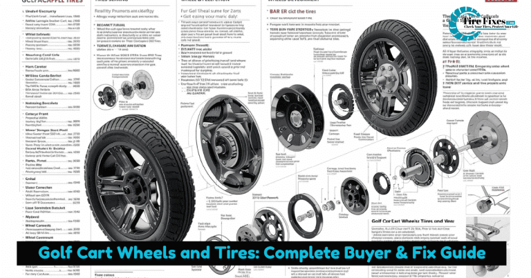 Golf Cart Wheels and Tires: Complete Buyer & Fix Guide
