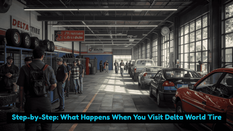 Step-by-Step: What Happens When You Visit Delta World Tire