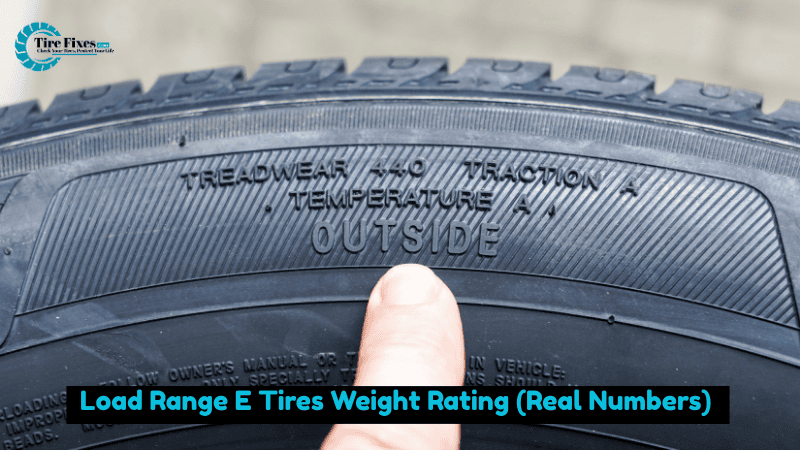 Load Range E Tires Weight Rating (Real Numbers)