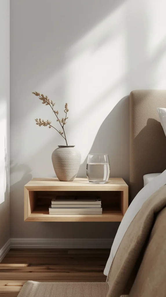 Minimalist Nightstands bedroom image